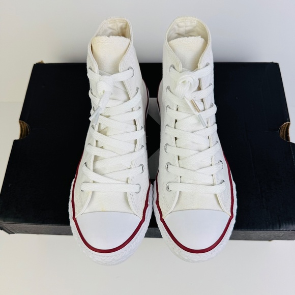 Converse All Star Chuck Taylor White Hi Top Sneakers Junior's Size 3 (Wmns 5) - Picture 7 of 13